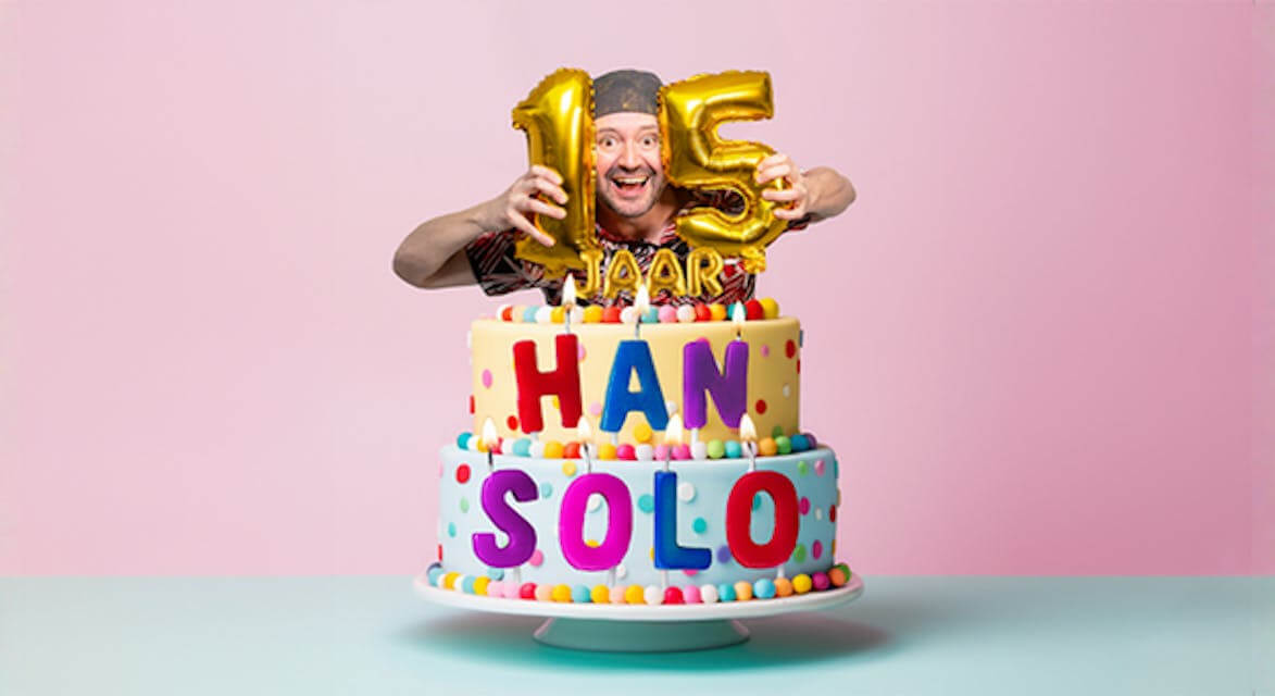 Foto van de voorstelling 15 jaar Han Solo in Leuven