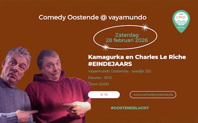 Kamagurka en Charles Le Riche spelen #Eindejaars2025