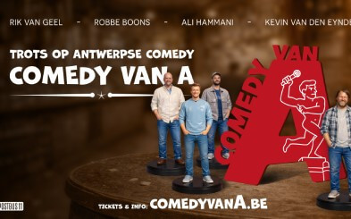 Nieuw Antwerps comedyconcept: Comedy van A