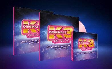 K3 Originals - De Reünie vanaf 12 juni op cd en vinyl