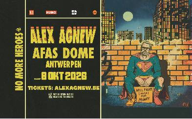 Alex Agnew kondigt exclusieve show No More Heroes aan