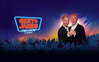 Gert Verhulst en James Cooke presenteren nieuwe Zomershow!
