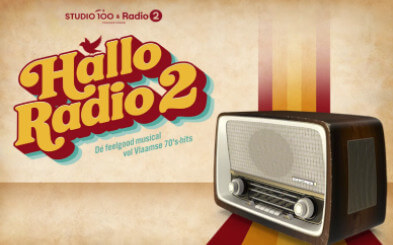 Nieuwe Studio 100 musical Hallo Radio 2! in aantocht