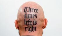Three times left is right