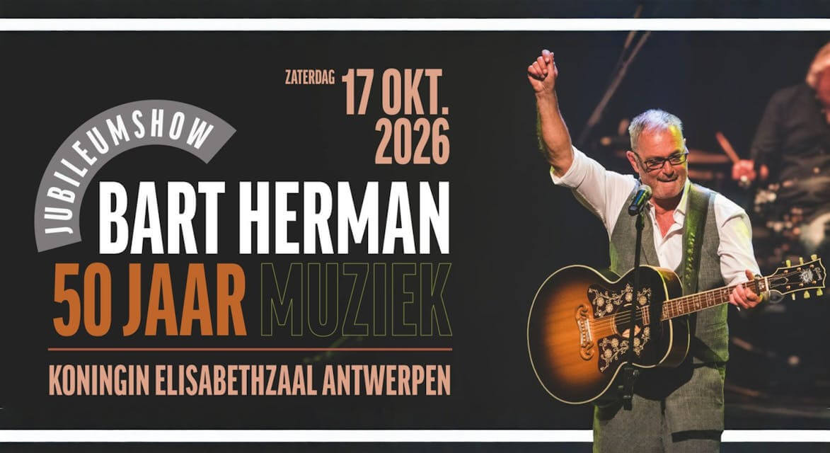 Foto van de voorstelling Bart Herman - 50 jaar muziek in 