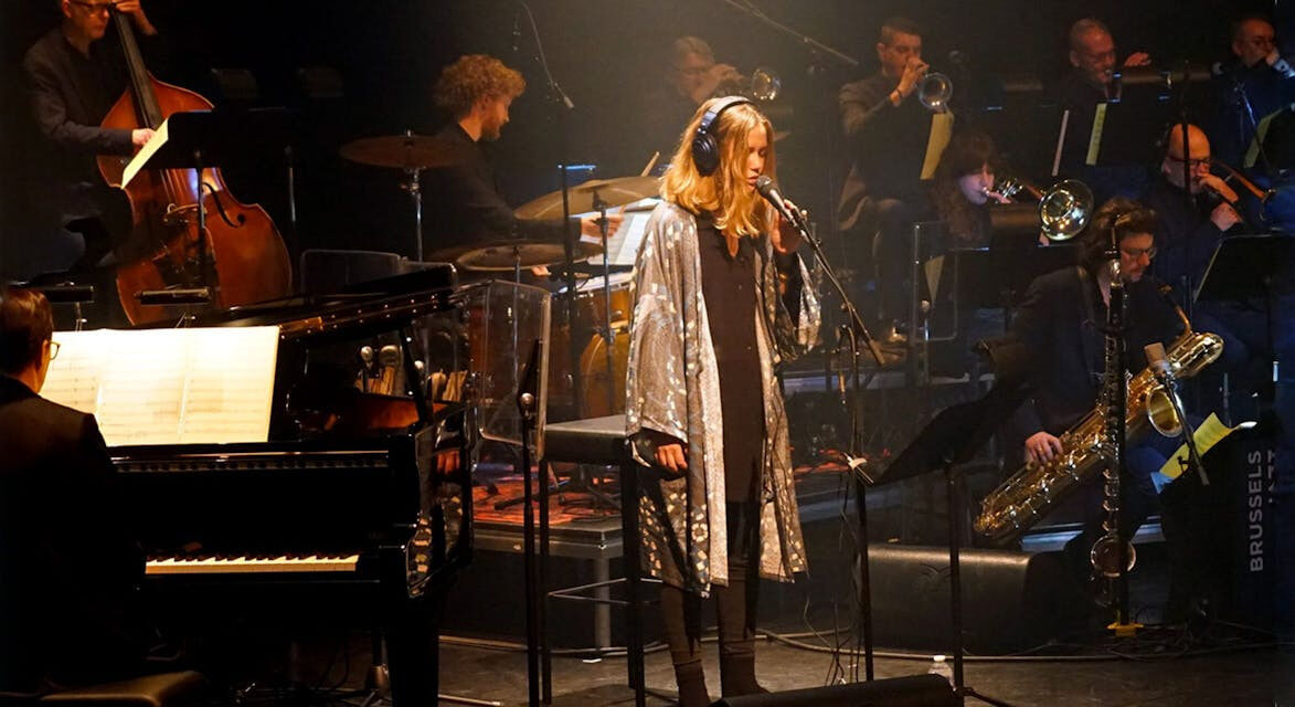 Foto van de voorstelling Brussels Jazz Orchestra & Naima Joris in 