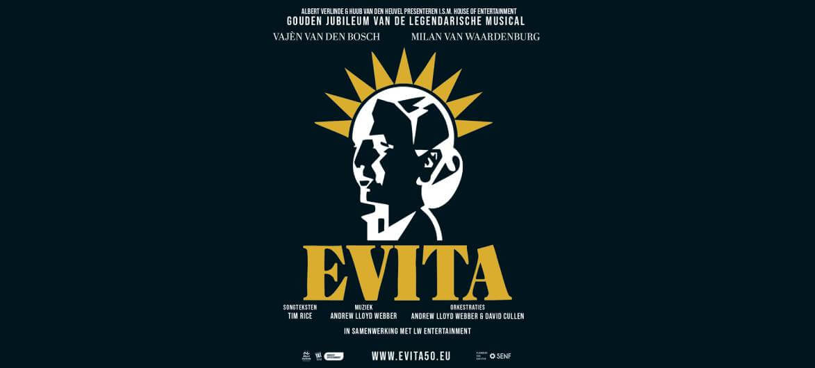 Afbeelding ter illustratie bij nieuwsbericht Evita 50 jaar: jubileumeditie komt naar Antwerpen.