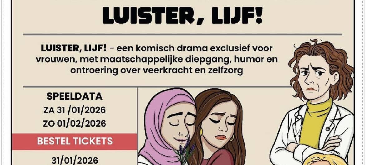 Afbeelding ter illustratie bij nieuwsbericht Regisseur Pietje Horsten prijst nieuwe voorstelling Luister, Lijf!.