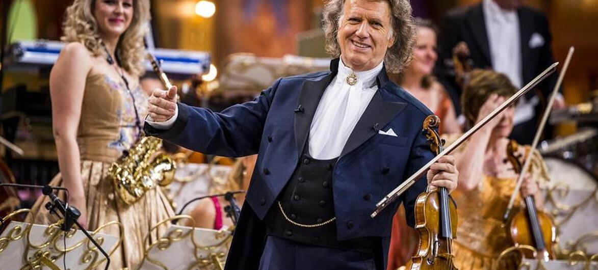 Afbeelding ter illustratie bij nieuwsbericht André Rieu kondigt kerstconcerten 2026 in MECC aan.