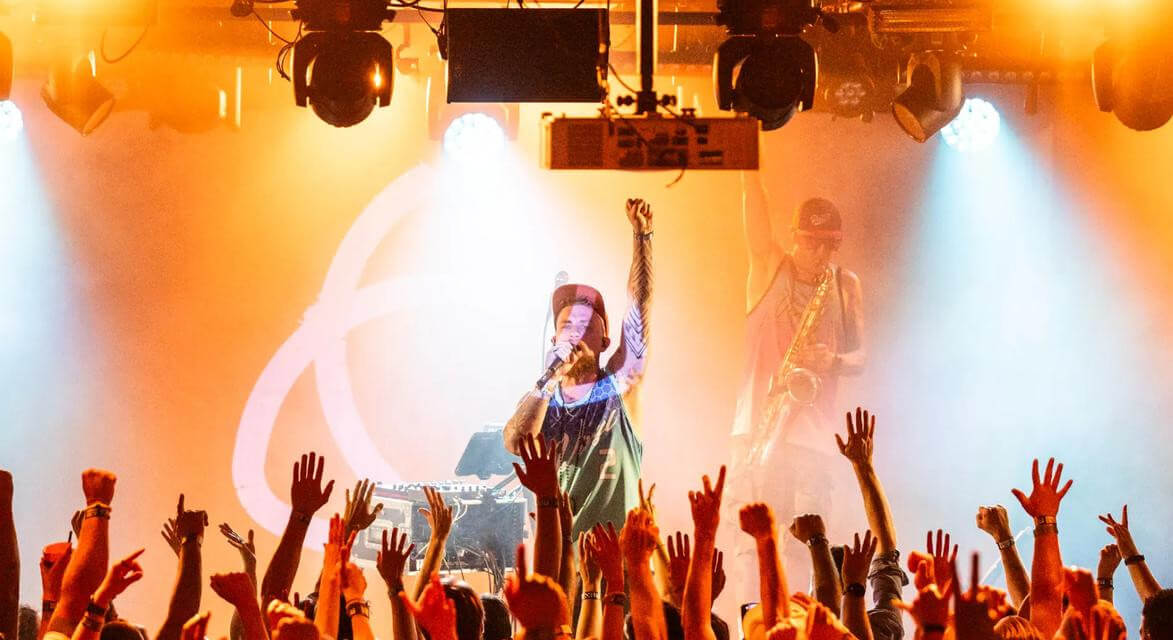 Foto van de voorstelling Dub FX in Gent
