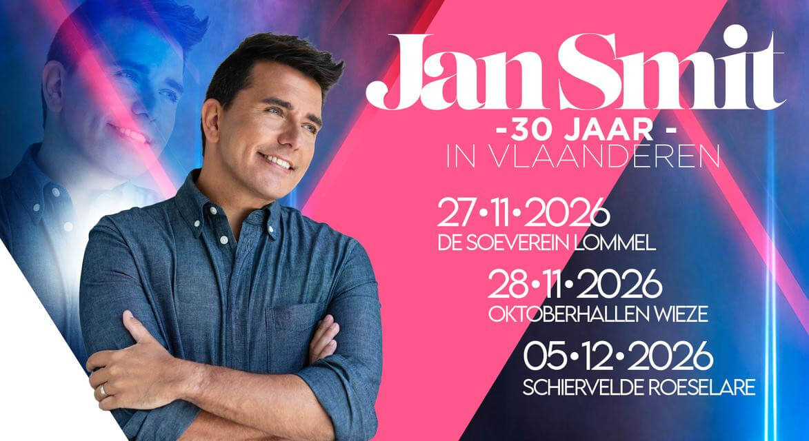 Foto 1 van de voorstelling Jan Smit – 30 jaar in Vlaanderen