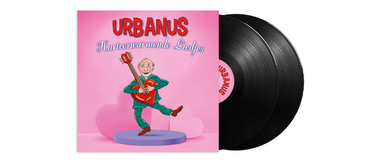 Afbeelding ter illustratie bij nieuwsbericht Urbanus lanceert limited edition LP Hartverwarmende liedjes.