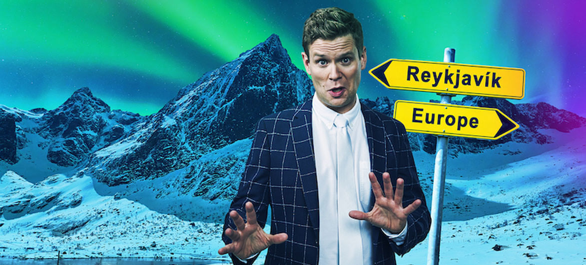 Afbeelding ter illustratie bij nieuwsbericht IJslandse comedian Ari Eldjárn naar België.
