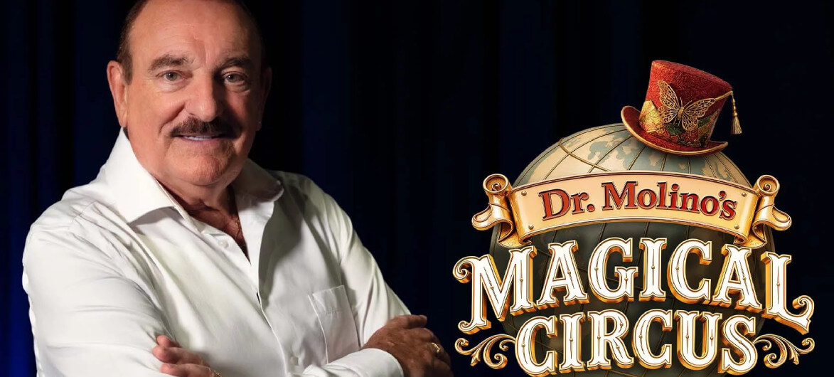 Afbeelding ter illustratie bij nieuwsbericht Hugo Sigal is Dr. Molino in nieuwe Studio 100 show in Plopsaland.