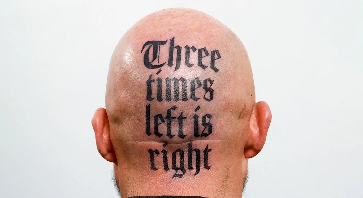 Afbeelding 1 bij recensie over Three times left is right