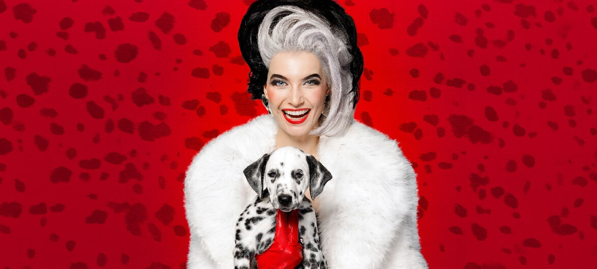 Afbeelding ter illustratie bij nieuwsbericht Tinne Oltmans kruipt in de huid van Cruella de Vil.