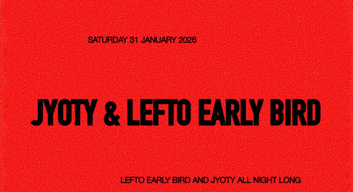 Afbeelding 1 bij recensie over LEFTO EARLY BIRD & JYOTY - ALL NIGHT LONG