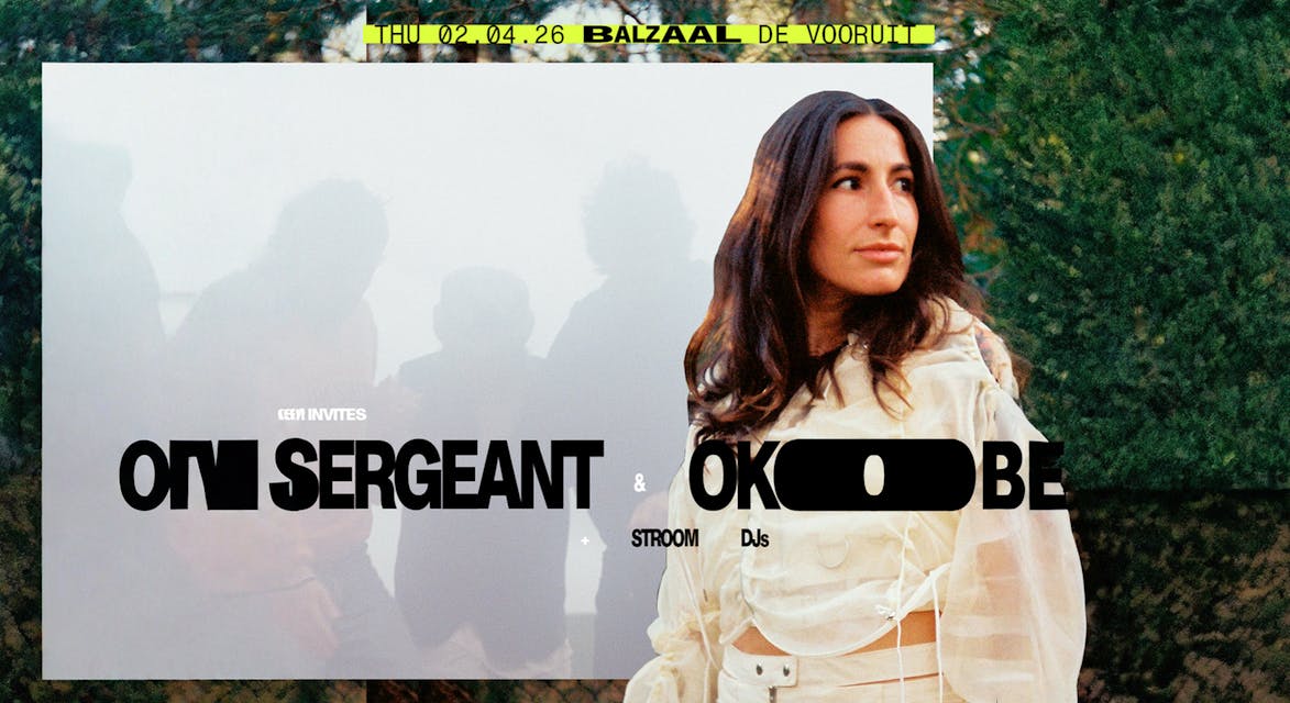 Afbeelding 1 bij recensie over Stroom invites: Sergeant / OKO DJ - + Stroom DJs